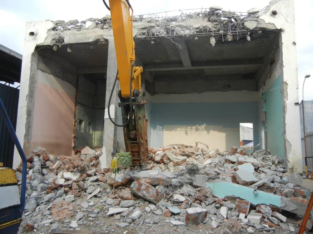 Job BRM SCR2 Supply Excavator Breaker, Dumping Truck 10 Wheel, Backhoe Loader to MRCSB, Melaka